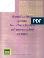 Application Guide for the Choice of Protective Relay