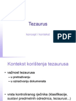 Tezaurusi