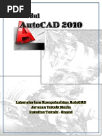 Modul Praktikum AutoCAD Tahun 2014