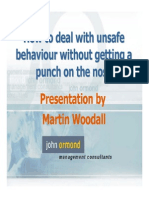 How To Deal With Unsafe Behaviour
