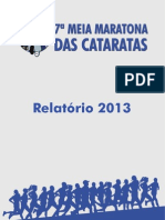 Relatório 7ª Meia Maratona Das Cataratas