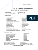 Requisitos Villareal 2014