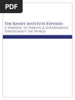 BRIEF: The Kinsey Institute Exposed