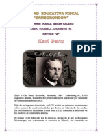 Unidad Educativa Fiscal Biografia de Carl Benz