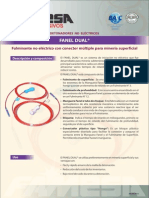 DETONADORES NO ELECTRICOS FANEL DUAL - Fulminante No Eléctrico Con Conector Múltiple para Minería Superficial