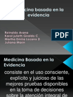 Medicina Basada en La Evidencia