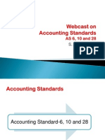 WebcastAccountingStandardsAS 6,10&28