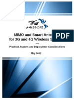 Mimo and Smart Antennas For 3g and 4g Wireless Systems May 2010 Final