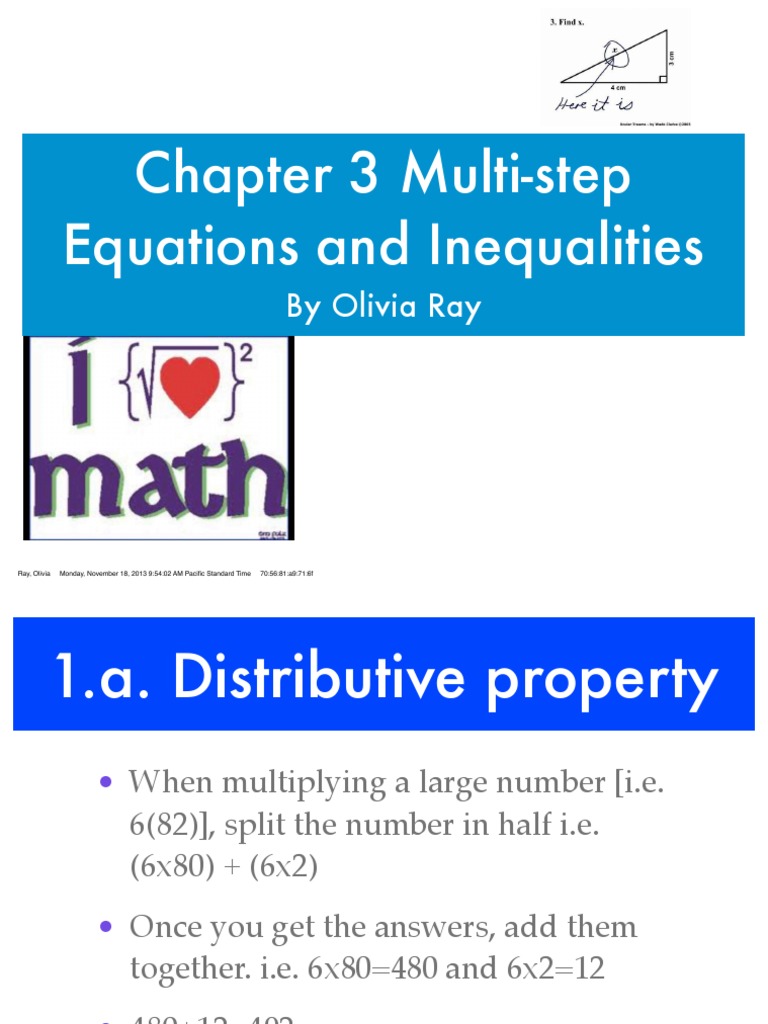 Chapter3summary Ray | PDF | Line (Geometry) | Multiplication