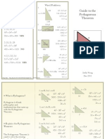 Pythagorean Theorem Brochure PDF