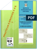 Microcontroladores Prac. 4, 5 & 6 (Ejer. 5, 6 & 7)