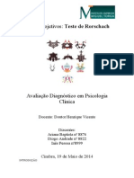 Teste de Rorschach: uma avaliação projetiva em psicologia