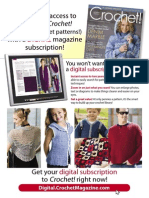 Digital: Get Instant Access To 2 Years of Crochet! With A Magazine Subscription!