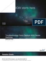 2013 - Usa - PDF - BRKCRS-3142 - Troubleshooting Cisco Catalyst 4500 Series Switches