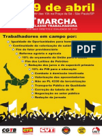 Cartaz 8 Marcha Centrais