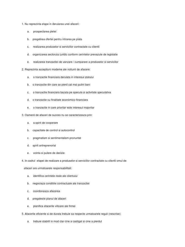 Grile Comunicare | PDF