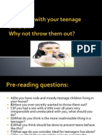 Problems With Your Teenage Children