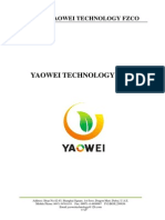 Yao Wei Technology Introduction