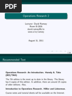 Operations Research