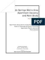 2014-1 - Colorado Springs Vacancy and Rent Survey - Public