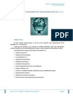 Módulo 5 - Fundamentos de Programación en C, C++ PDF