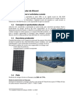  Plan de Afaceri Sistem Fotovoltaic 