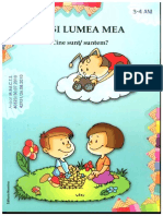 Eu Si Lumea Mea Cine Suntsuntem 3 4 Ani