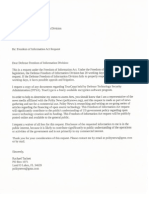 TrueCrypt FOIA Request for the Defense Technology Security Administration (DTSA) at the US Department of Defense
