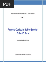 Projecto Curricular Sala A