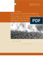 Evaluación de Manejo Del Fuego en Las Sabanas de Pino Caribe, Honduras