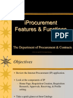 Iprocurement Features and Functions