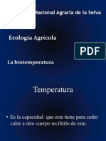 La Biotemperatura