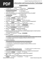 Basic Computer Quiz Questions With Answers | PDF | C (Programming ...