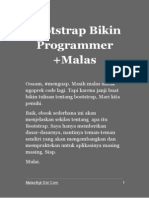 Bootstrap Bikin Programmer Males Banget