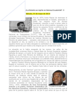 Rafael Evita Ika: ¿La Historia Se Repite en Guinea Ecuatorial? - I