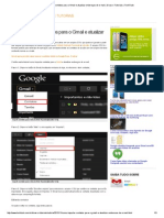 Como Importar Contatos para o Gmail e Atualizar Endereços de E-Mail - Dicas e Tutoriais - TechTudo PDF