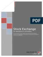 24016453 Stock Exchange Its Functions and Operations