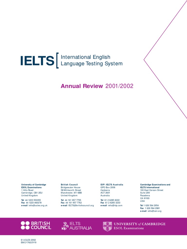 Ilts Pdf International English Language Testing System Test Assessment