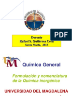 UNIDA 5   FORMULACIaN Y NOMENCLATURA DE LA QU+MICA INORG¦NICA.ppt