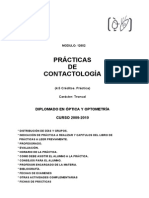 Practicas de Contactologia - 2009-10