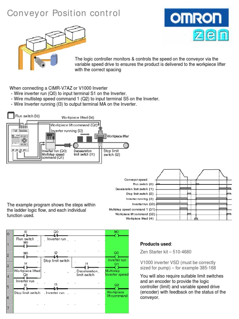 Conveyor Position Control | PDF | Computers
