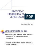 Proceso e Hidraulica de La Cementación