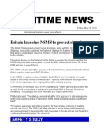 Maritime News: Britain Launches NSMS To Protect Shipping