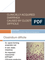 Clinically-Acquired Diarrhea Caused by Clostridium Difficile