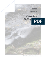 Maine AppD Watershed-Delineate