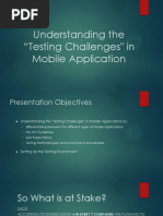 Mobile Apps - Challenges To Mobile App Testing