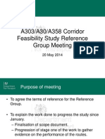 A303 Feasibility Study Reference Group Meeting Final 200514 v1