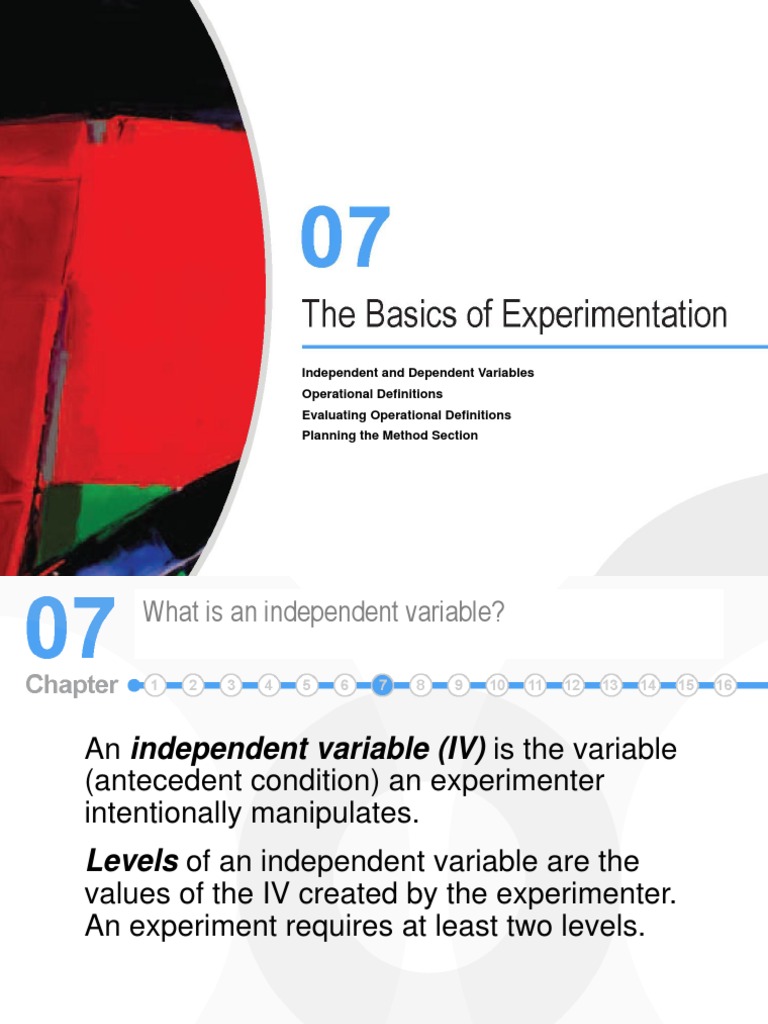 The Basics of Experiments PDF Validity (Statistics) Experiment
