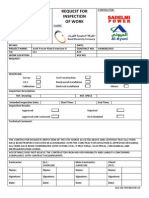 RFI Inspection Request Form