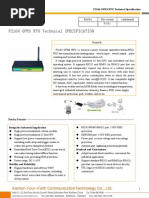 f2164 Gprs Rtu Technical Specification